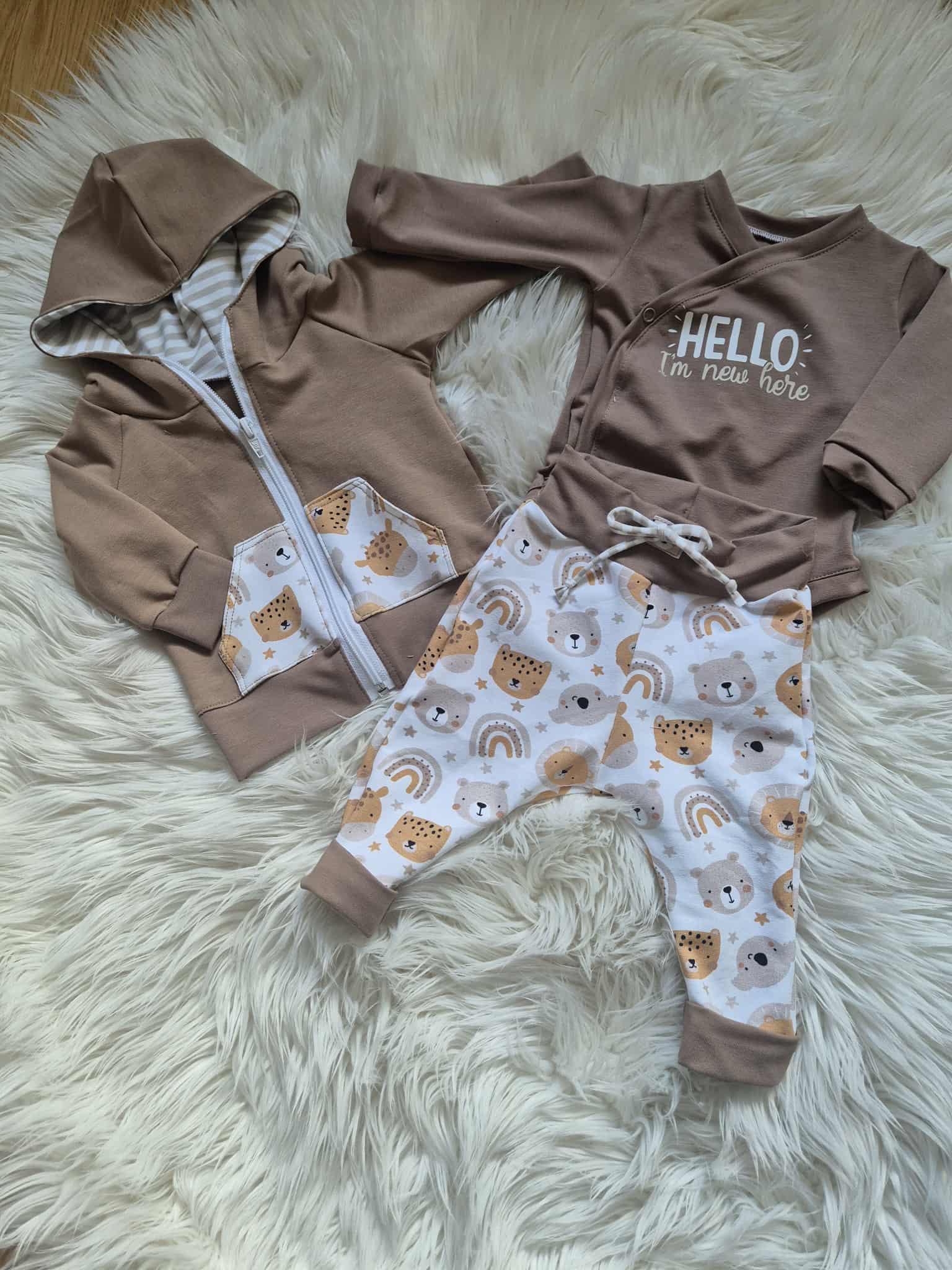 Kompletek za dojenčke Medo