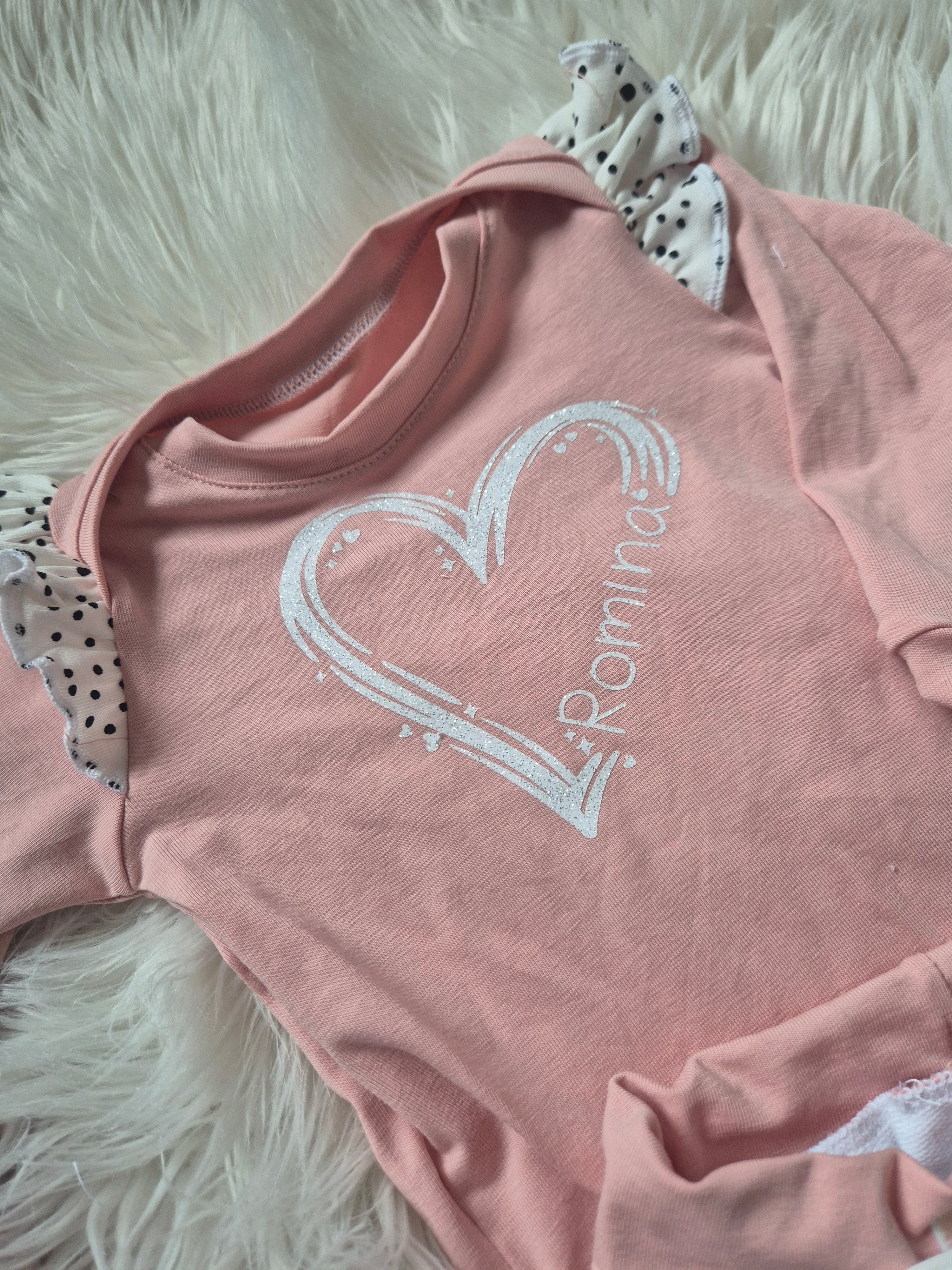 Kompletek za dojenčke srčki